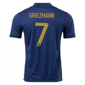 Jalkapallo Pelipaidat/Peliasut Ranska Griezmann 7 Kotipaita World Cup 2022 Lyhythihainen